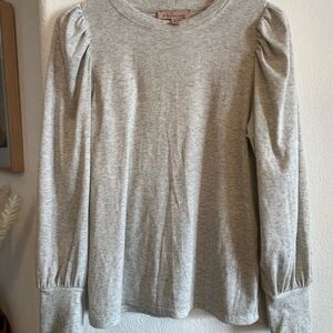 Gray Long Sleeve Top by Philosophy